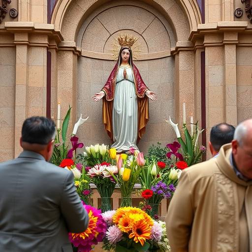 La Ofrenda de Flores a la Virgen del Pilar en Zaragoza